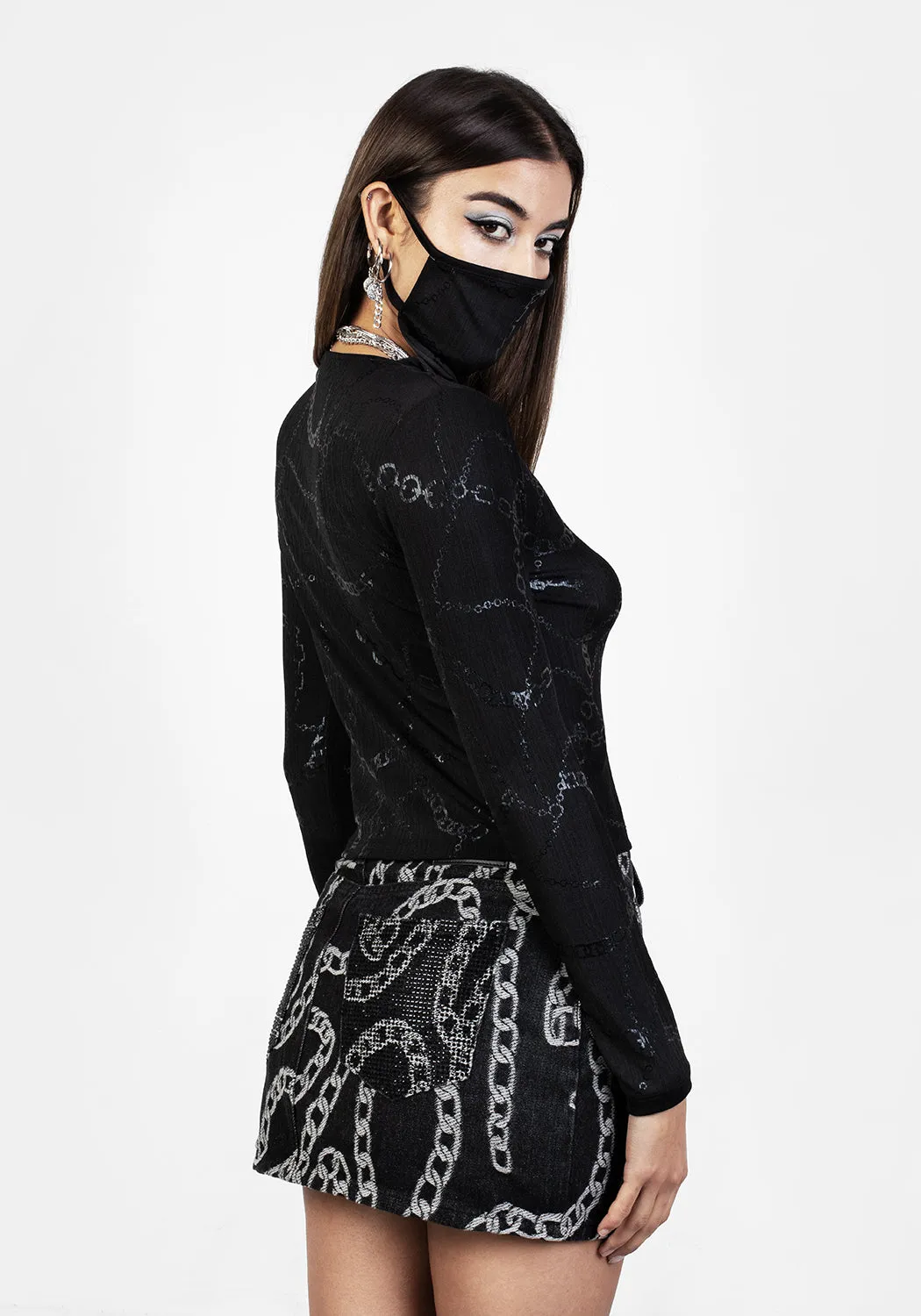 FORTUNE FACE MASK TOP