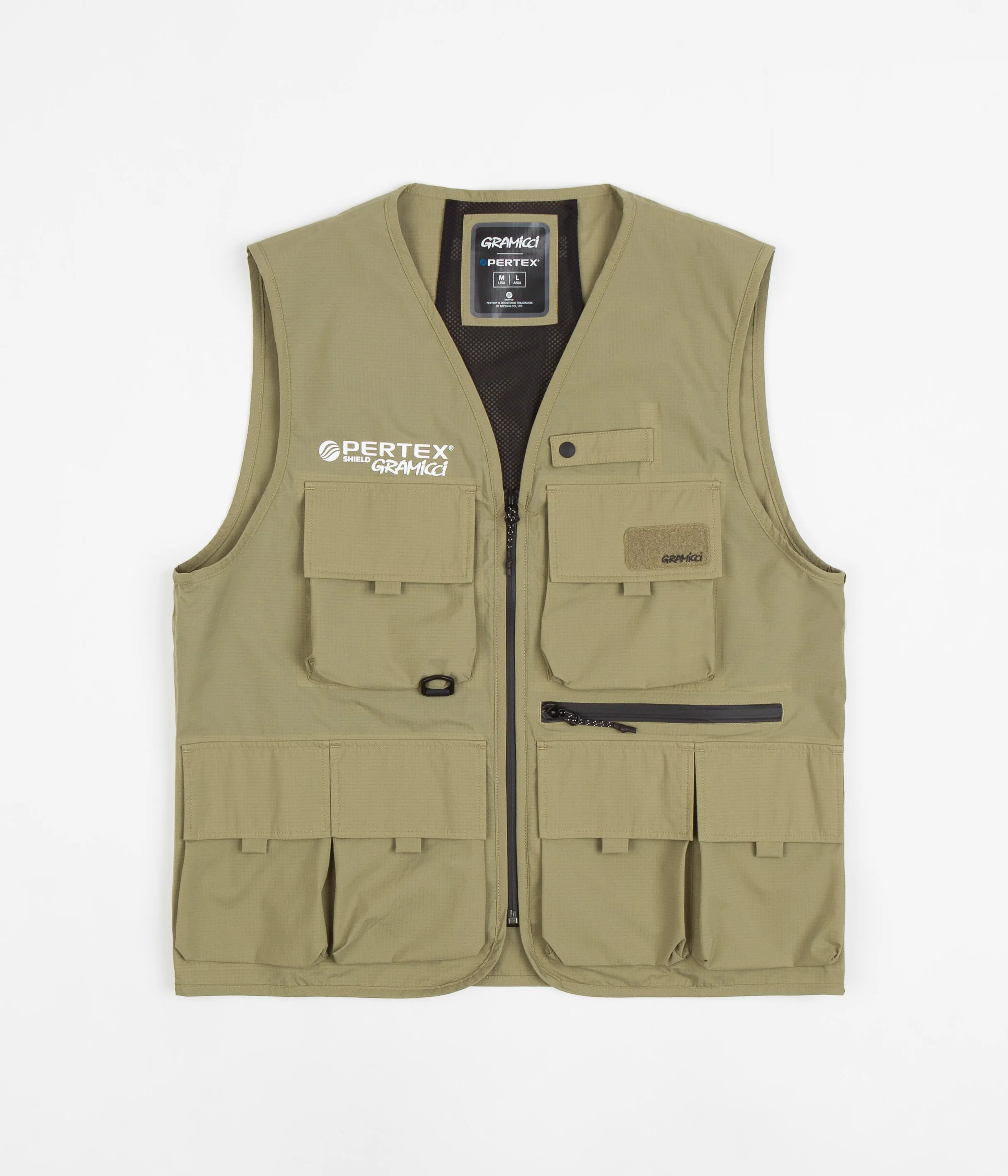 Gramicci Pertex Trailside Wading Vest - Moss