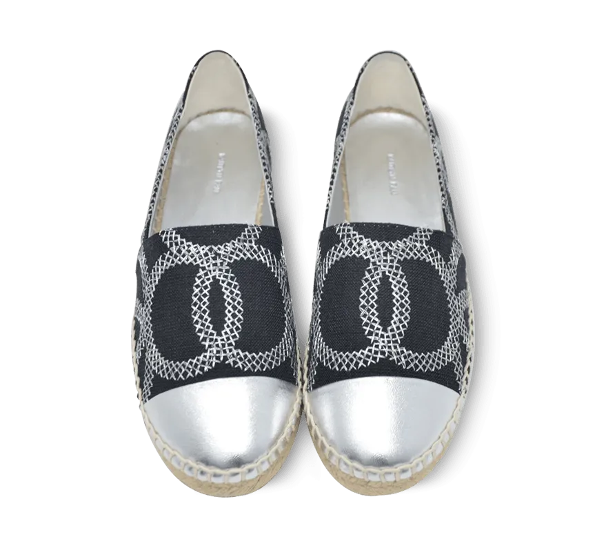 Kaisa Two Tone Slip-On Espadrille