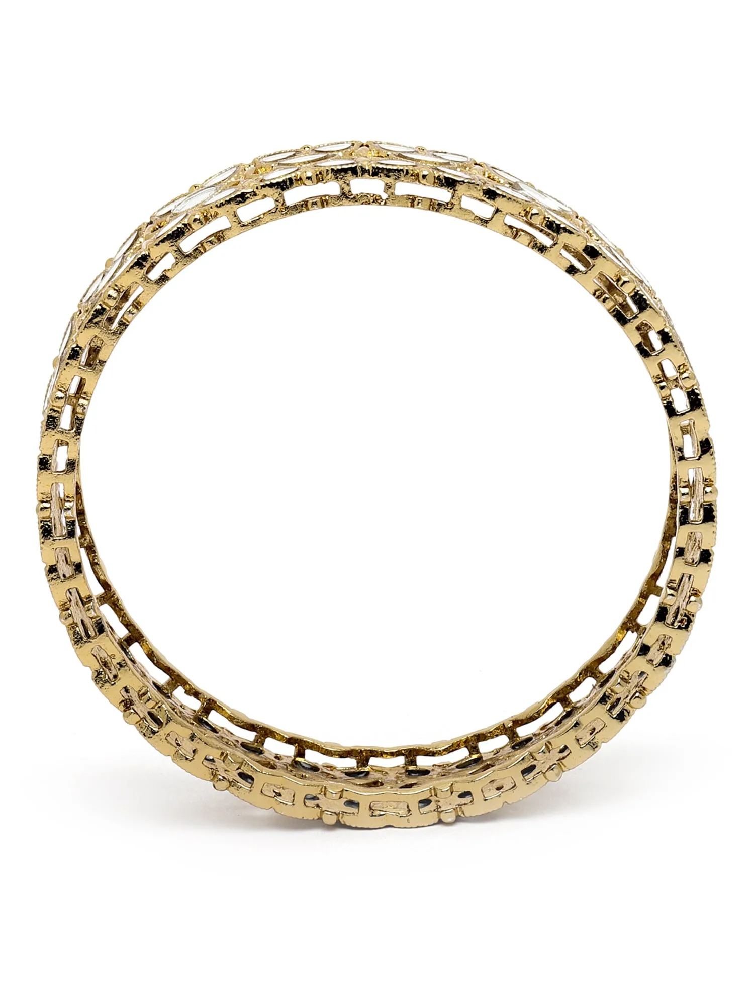 Karatcart Alloy Gold-plated Bangle