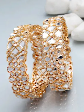 Karatcart Alloy Gold-plated Bangle