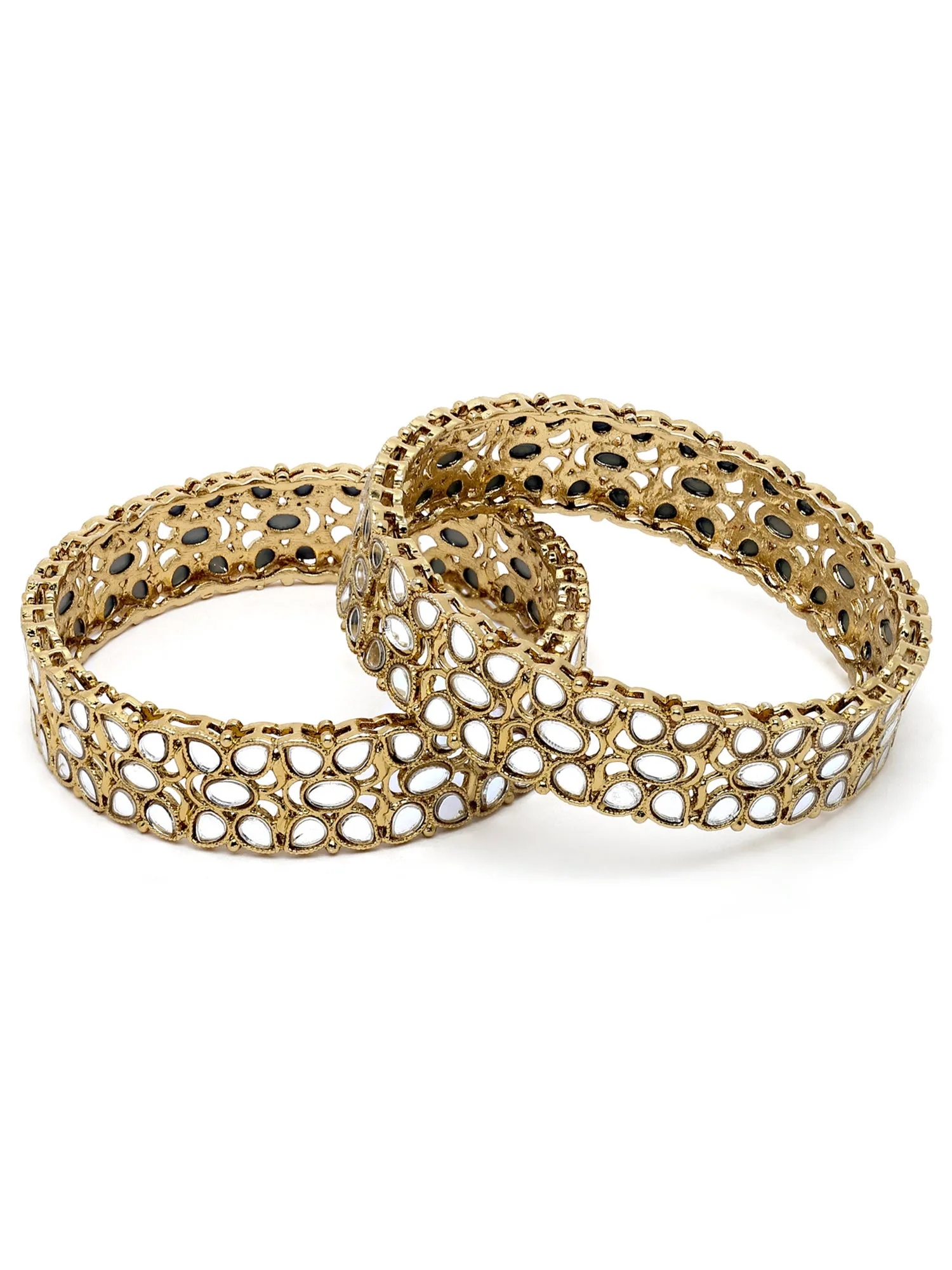 Karatcart Alloy Gold-plated Bangle