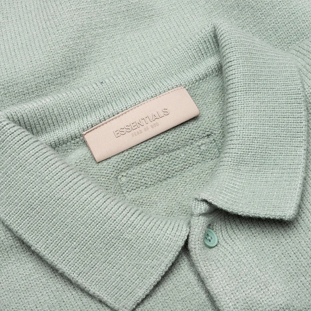 Kid's Knit Polo - Sycamore