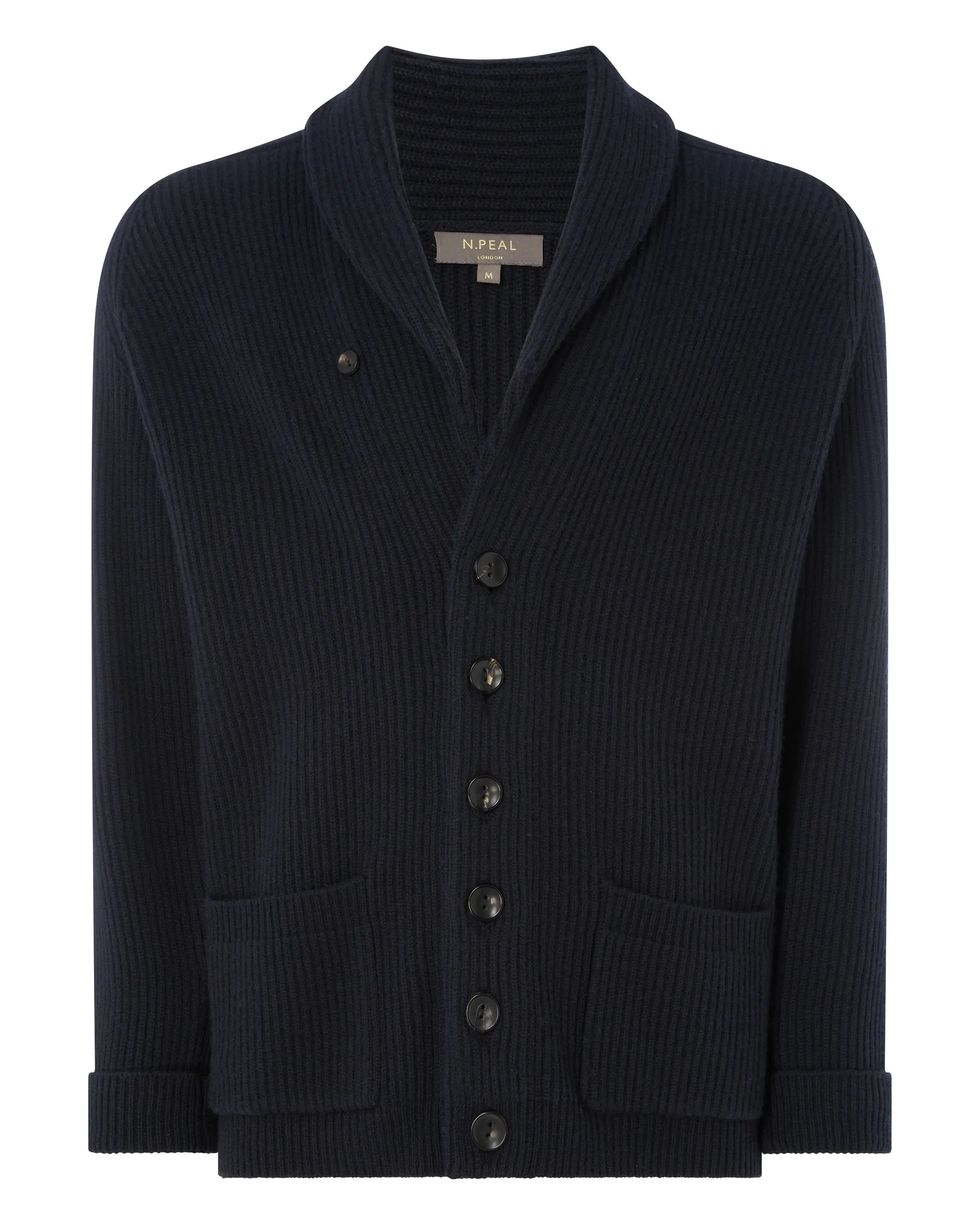 Men's Kensington Cashmere Cardigan Navy Blue