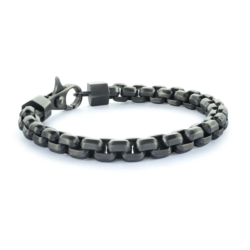 MEN'S LINK LOBSTER LOCK BRACELET