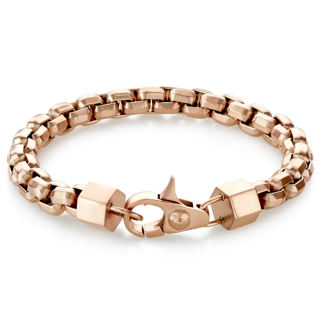 MEN'S LINK LOBSTER LOCK BRACELET