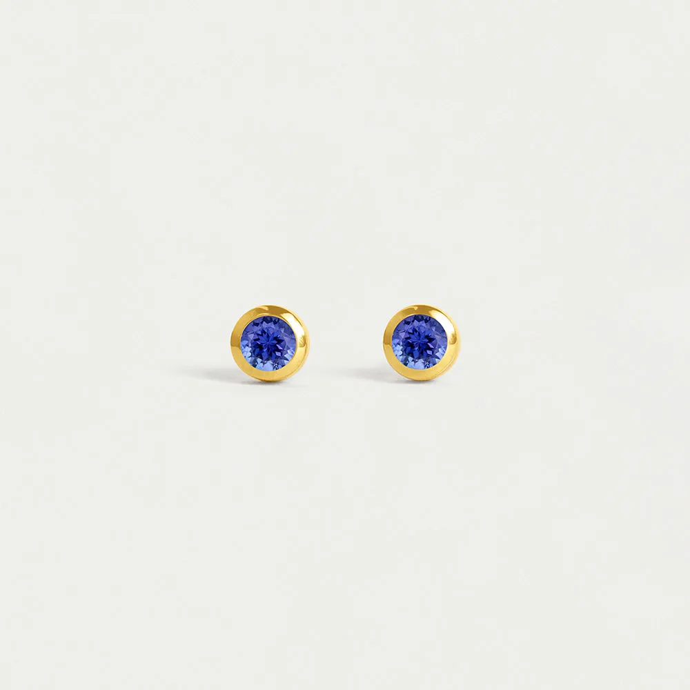 Mini Birthstone Studs