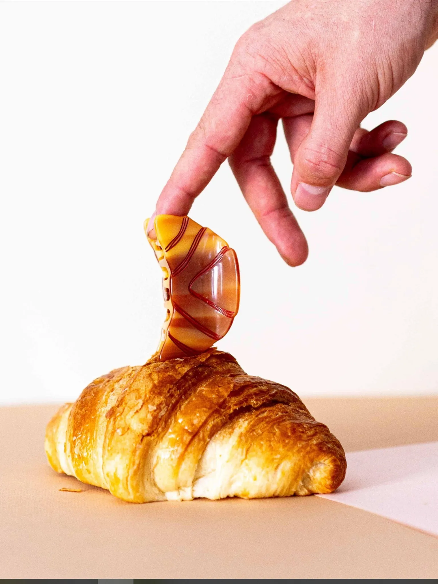 Mini Croissant Hair Claw