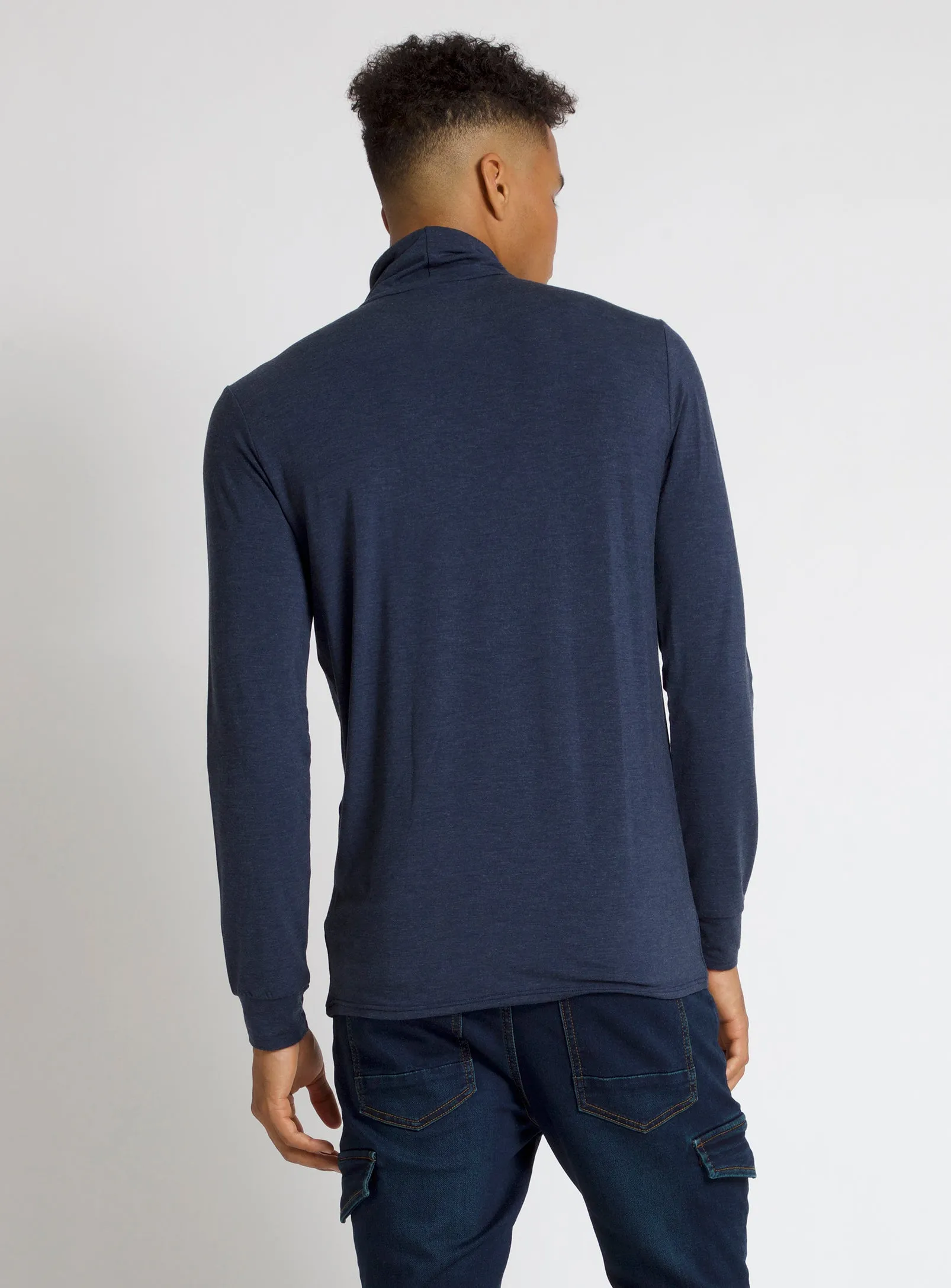 NEL | Dry edition turtleneck long sleeve t-shirt || NEL | T-shirt à col en V manche longue édition Sec