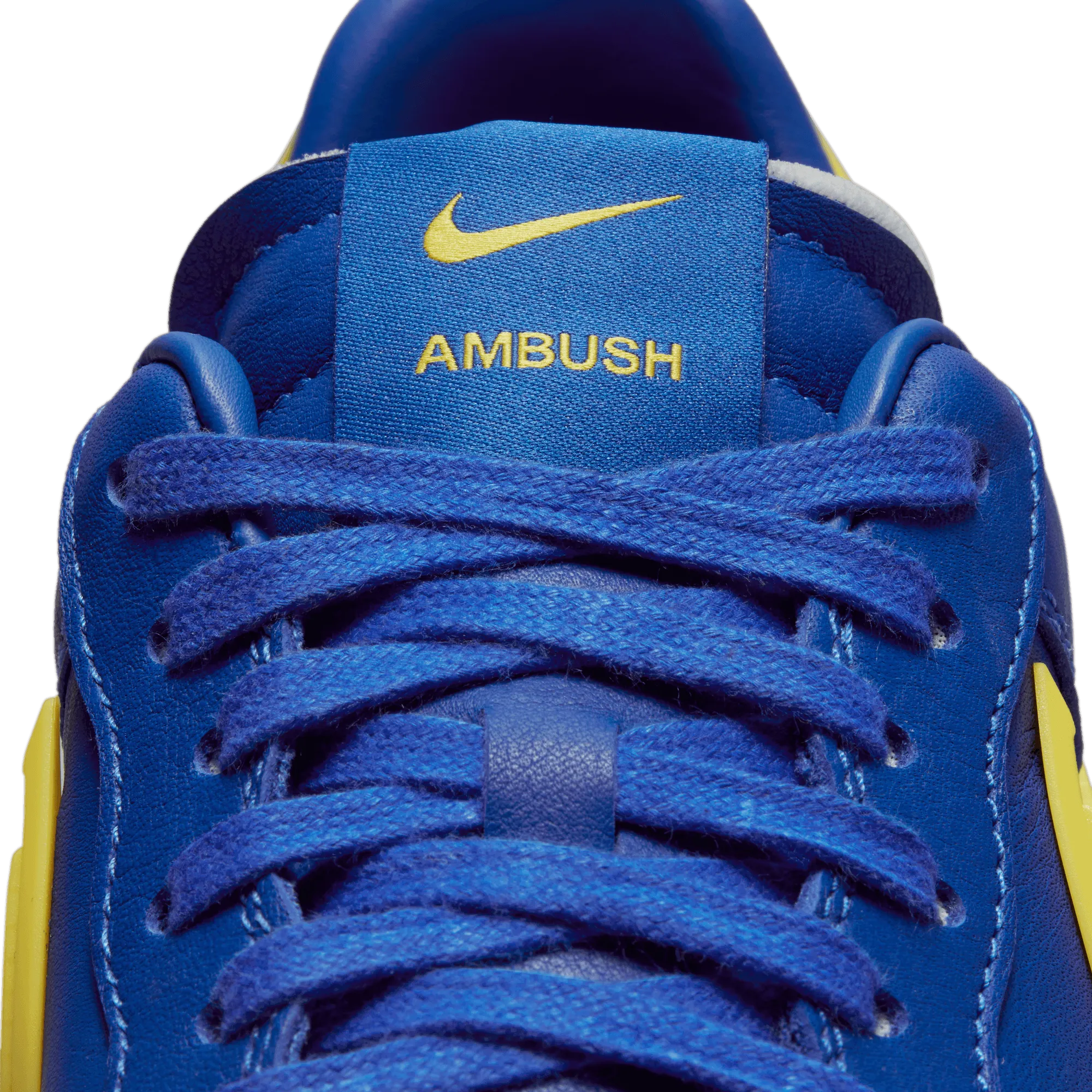 NIKE AIR FORCE 1 LOW X AMBUSH - GAME ROYAL/VIVID SULFUR-GAME ROYAL