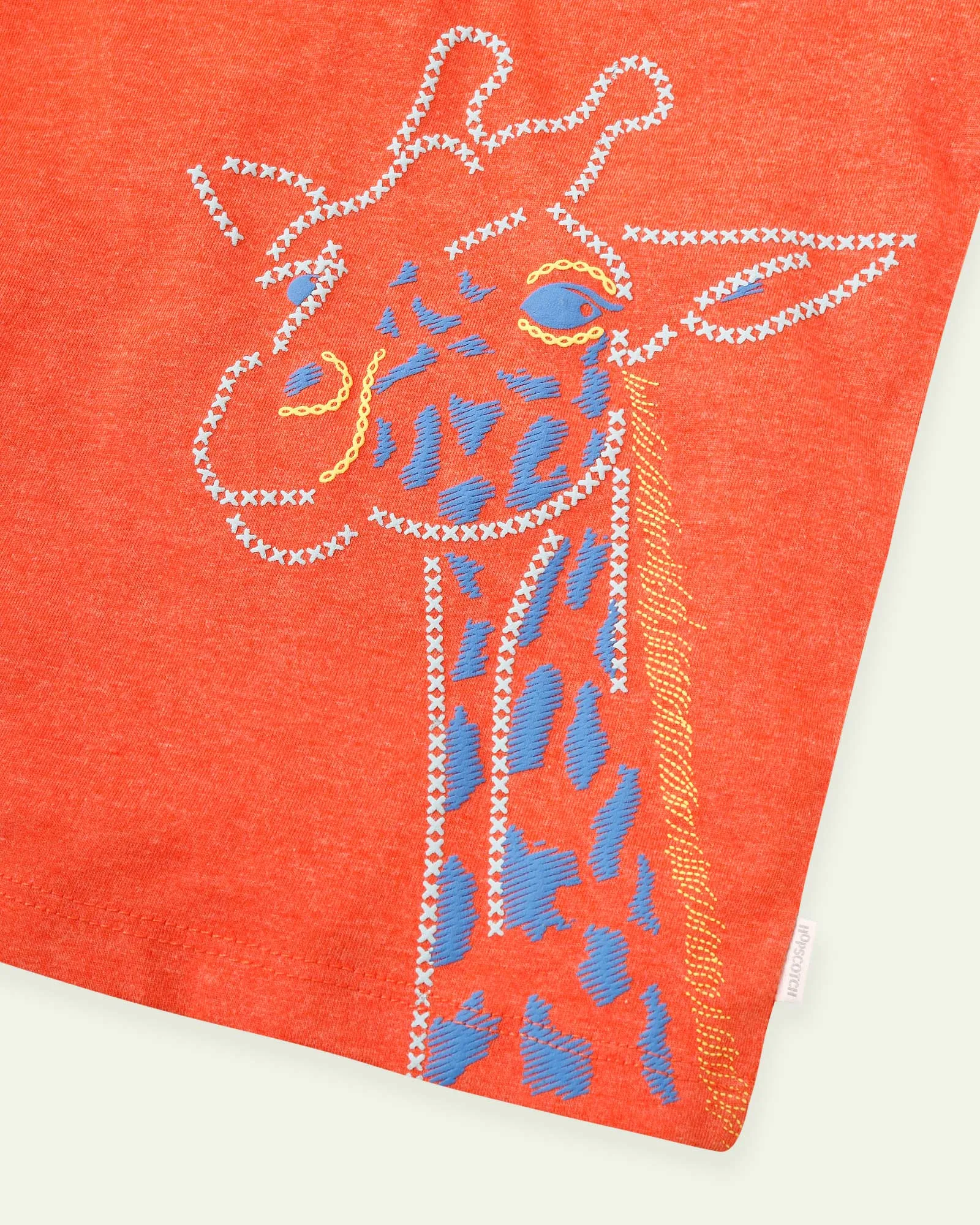 Orange Giraffe T-Shirt