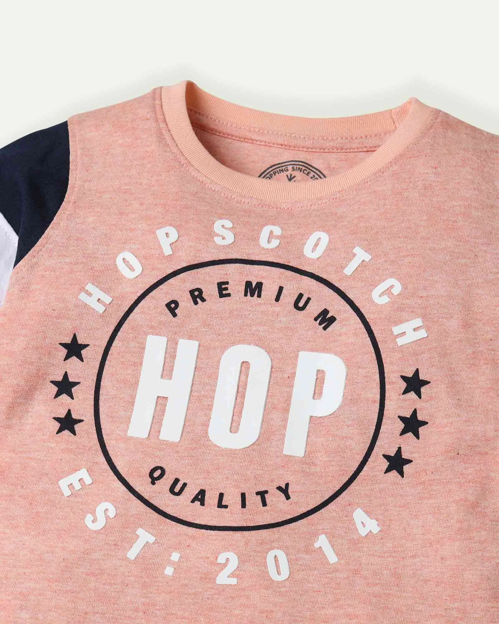 Peach Hopscotch T-Shirt