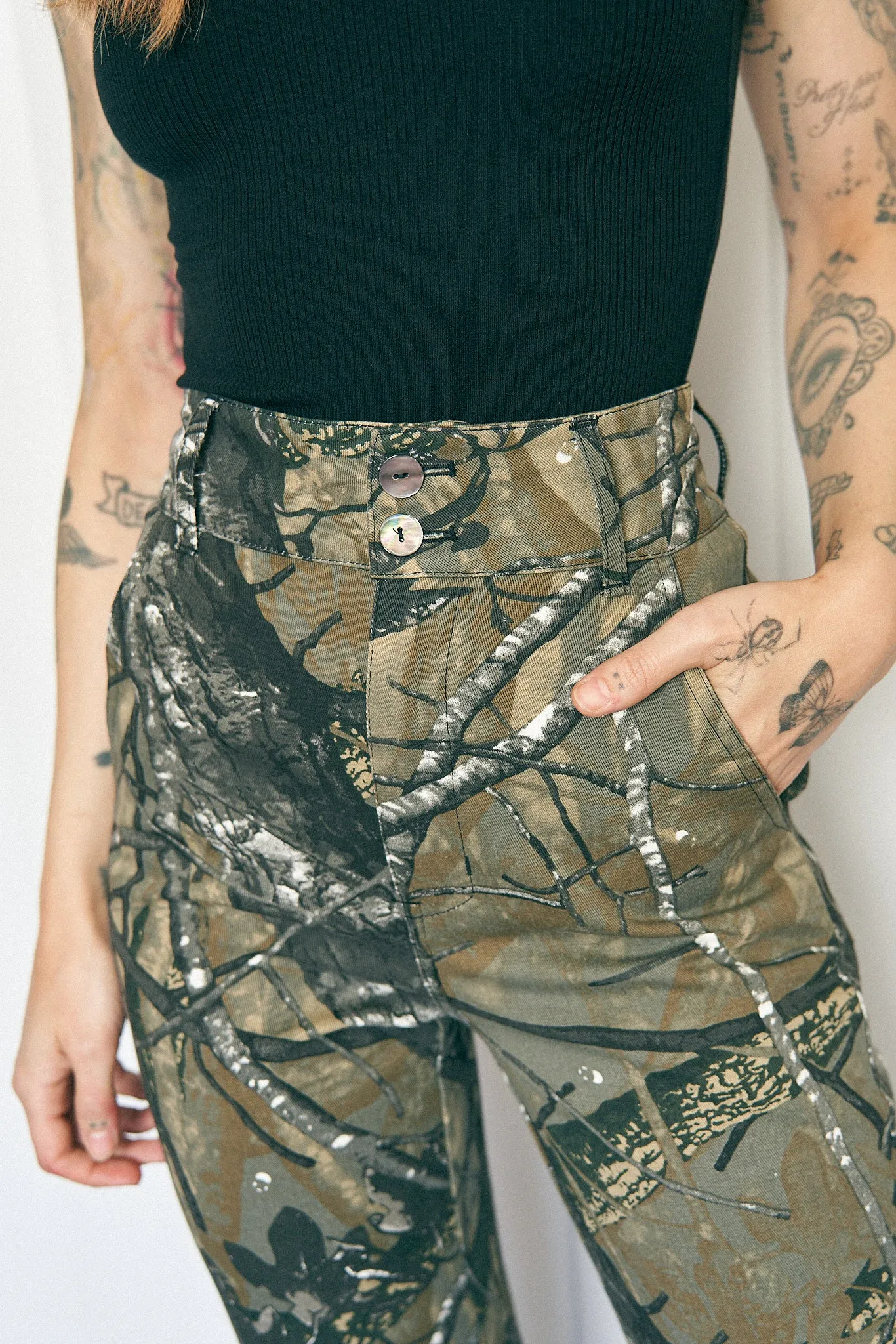 PRE-ORDER Forest Camo Canvas Pants