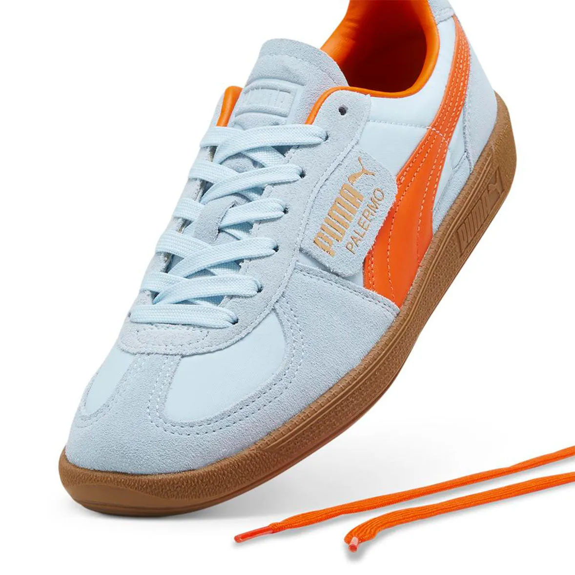 Puma Palermo OG Silver Sky - Cayenne