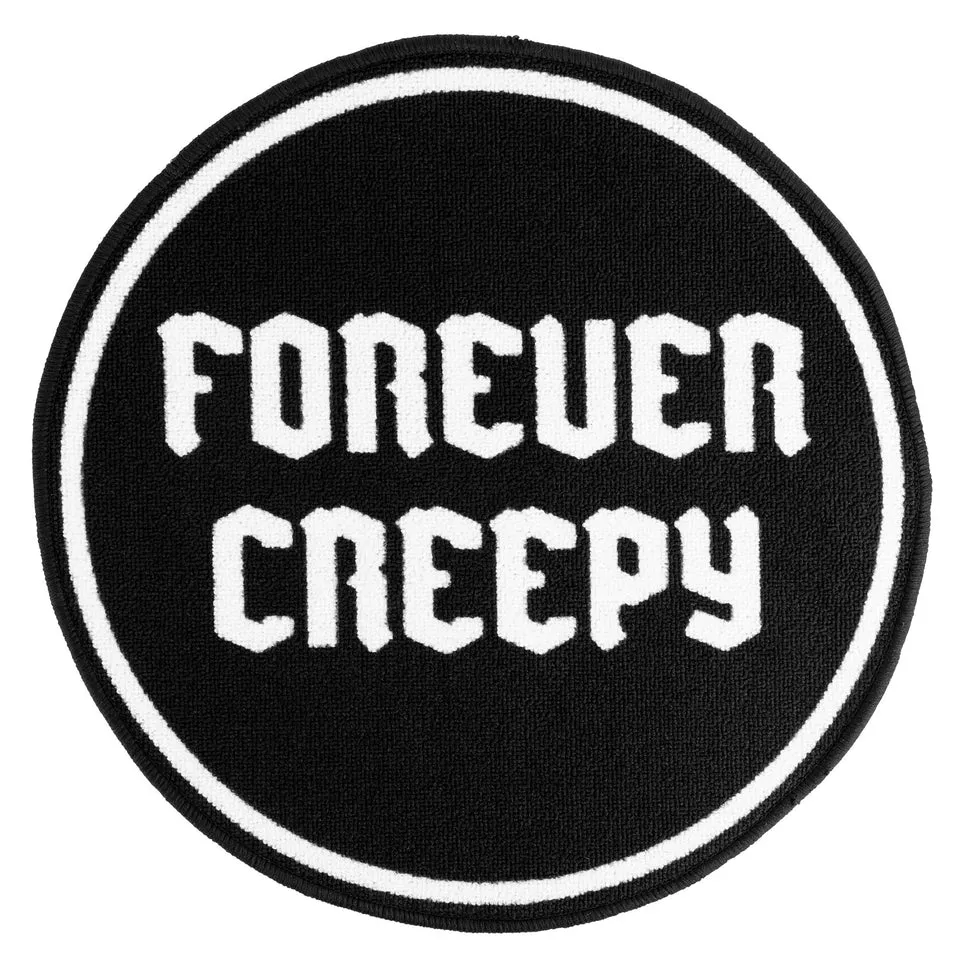 "Forever Creepy" Circle Rug