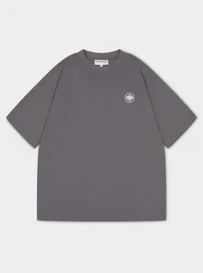 SEASON 24 RELAXED FIT T-SHIRT - CHARCOAL