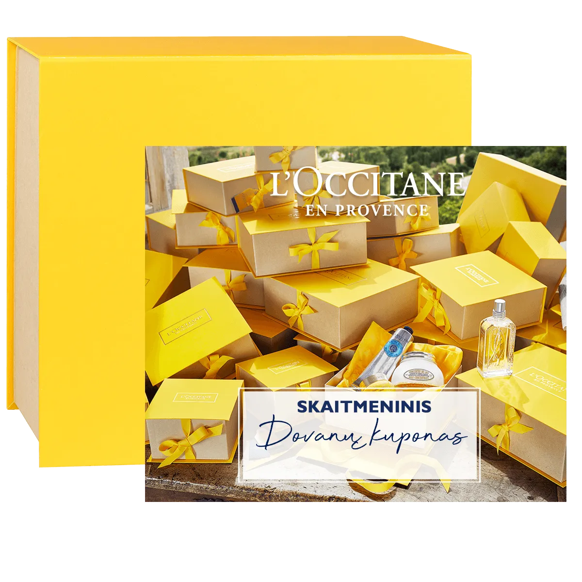 Skaitmenin L'Occitane dovan kortel 120 