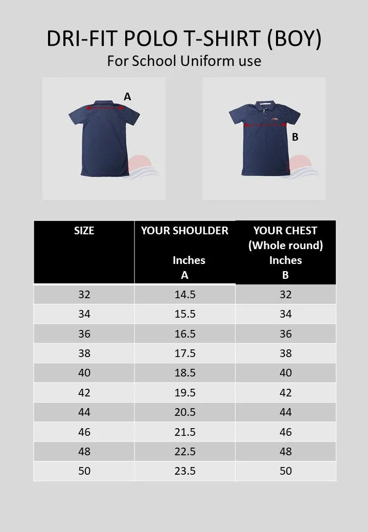 SST Dri-fit Polo T-Shirt (Boy)