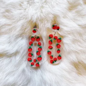 Strawberry Zooey Earrings