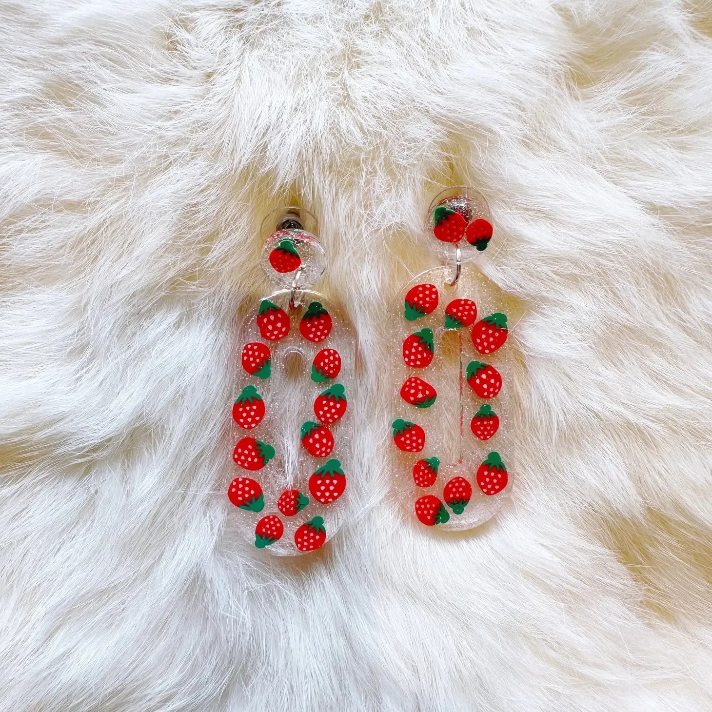 Strawberry Zooey Earrings