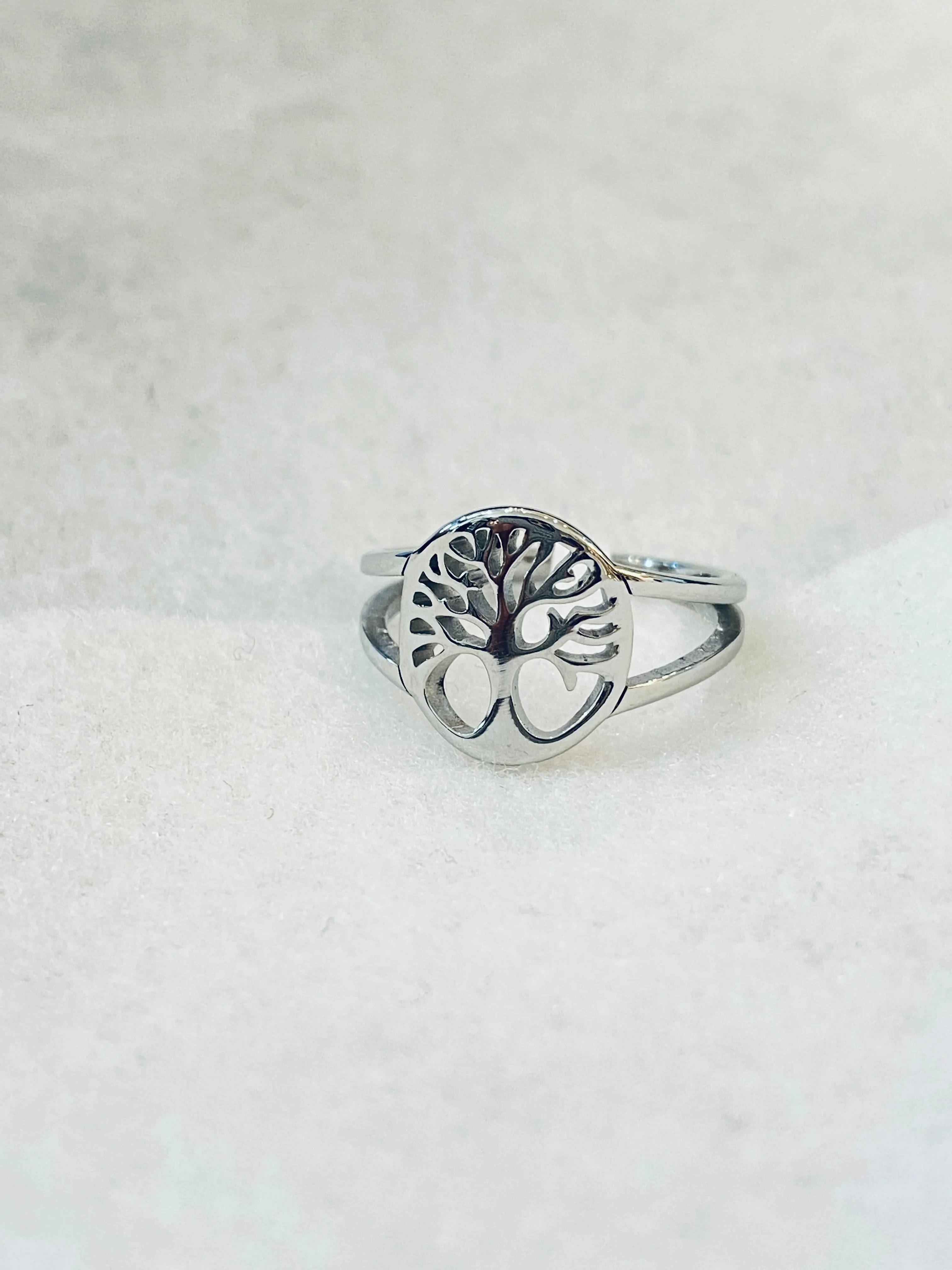 Tree of Life Silver Ring