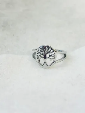 Tree of Life Silver Ring