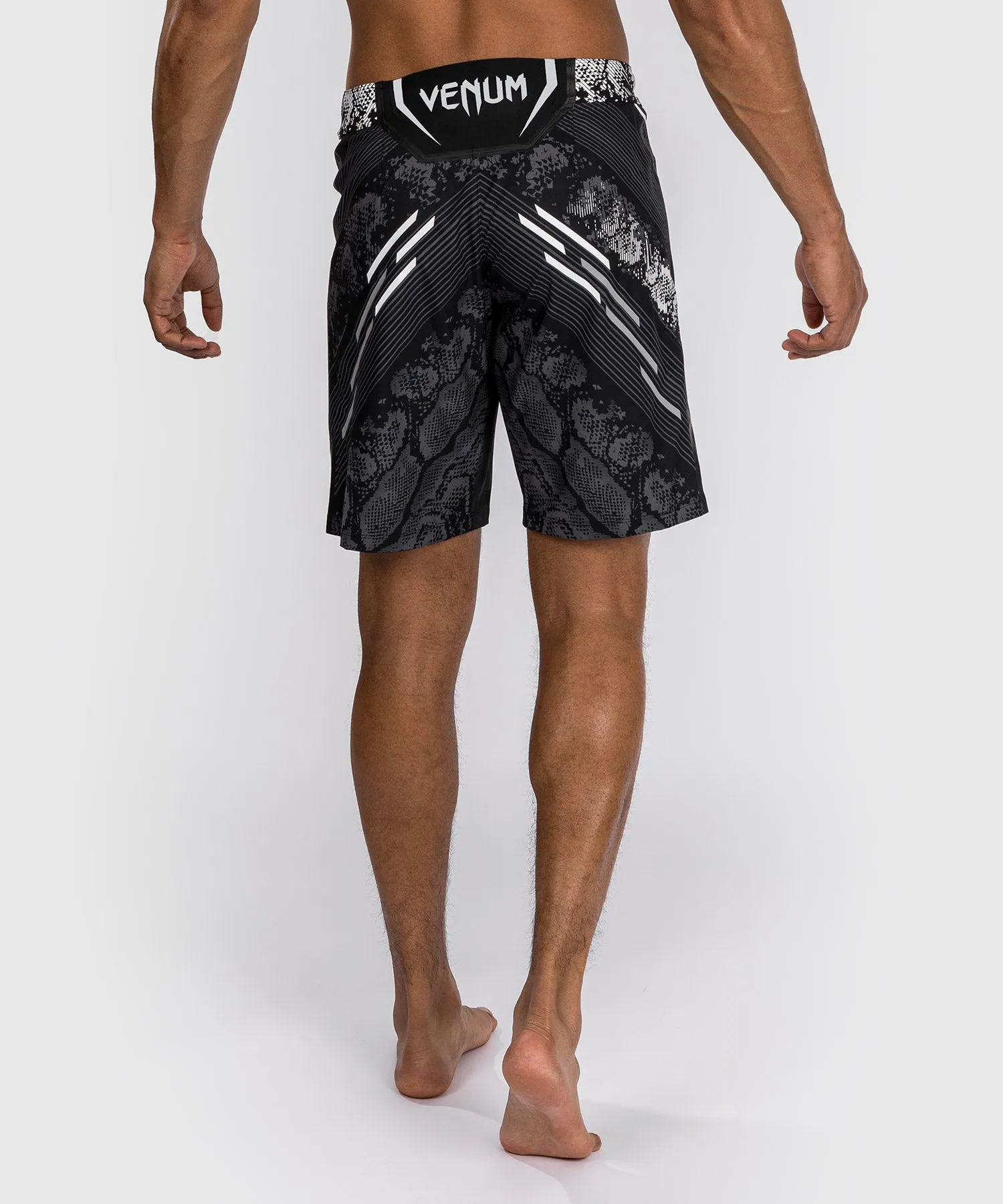 UFC Adrenaline by Venum Personalized Authentic Fight Night Men's Fight Short - Long Fit - Black