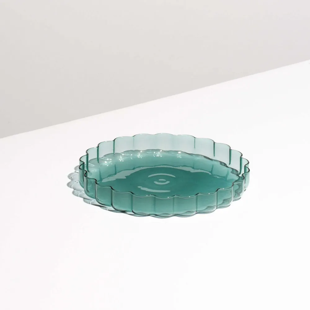 Wave Plate in Teal